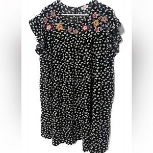 Trendy Embroidered Dress